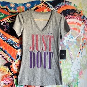 Gray Nike T-shirt